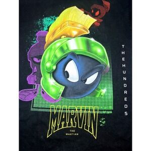 The Hundreds x Looney Tunes Marvin the Martian Graphic T-Shirt Men's Medium